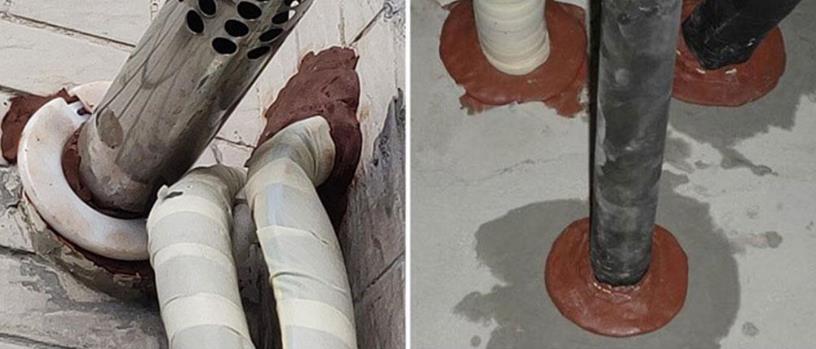 feuerfeste Schlammanwendung