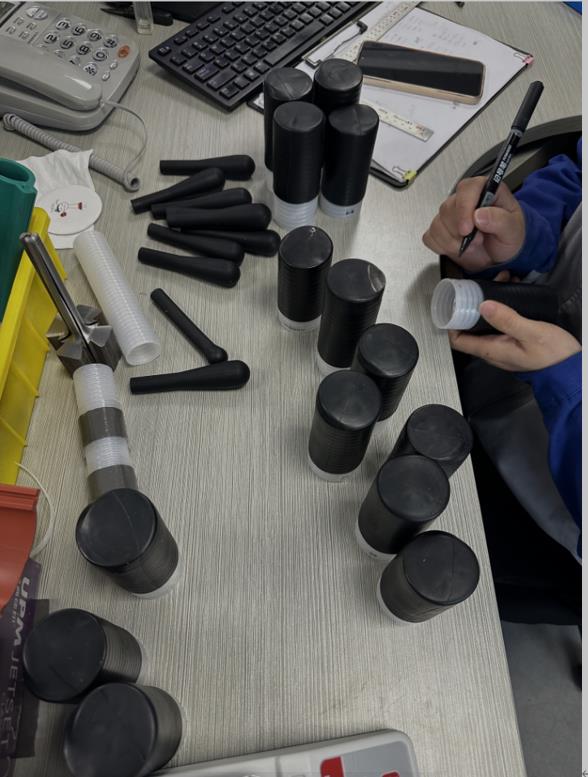 Silikon-Kaltschrumpf-Endkappe (3)